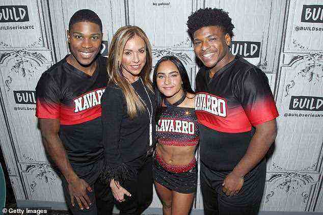 Jerry (pictured right with LaDarius Marshall, Monica Aldama, Gabi Butler) is also accused of having sex with minors