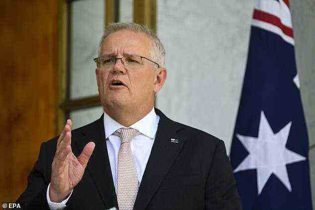 Prime Minister Scott Morrison released a statement shortly after Djokovic's visa was cancelled