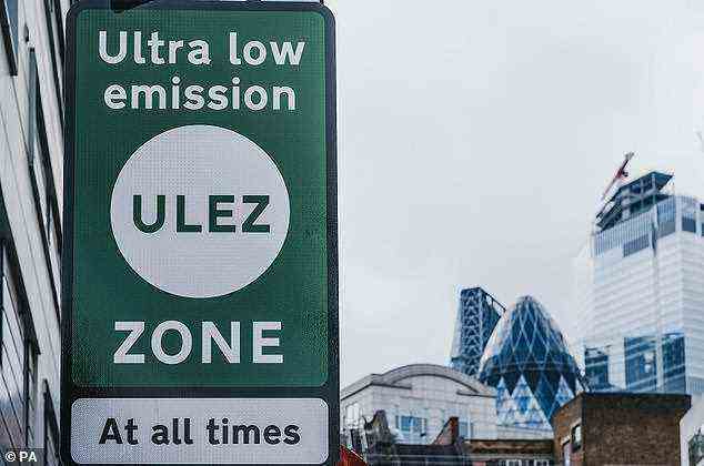 Die Ultra Low Emission Zone ist ein Bereich in London, in dem für das Fahren der umweltschädlichsten Fahrzeuge eine Gebühr erhoben wird