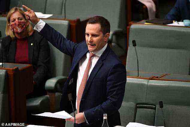 Human rights advocacy groups have raised concerns the legal case could spark a new precedent for how Australia handles visas (pictured, Immigration Minister Alex Hawke_