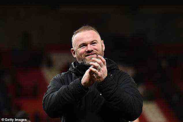 Derby County Manager und Ex-Everton-Stürmer Wayne Rooney ist ein weiterer möglicher Kandidat