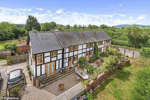 Dieses Cottage mit zwei Schlafzimmern in der Nähe von Hereford wird von Chancellors mit einem Richtpreis von 210.000 £ verkauft