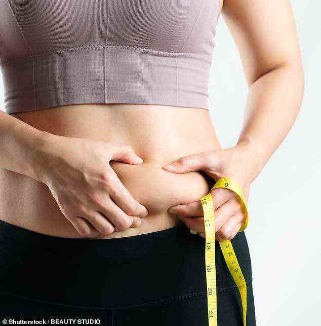 More than 40,000 people have completed the online programme with an average weight loss — among those who started off significantly overweight — of 1 st 5 lb (8.7 kg) after one year (file photo used)