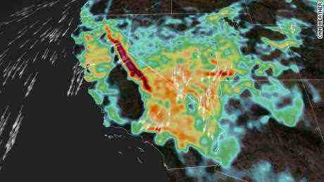 Ein weit verbreiteter Sturm könnte in Kalifornien und anderen Teilen des Westens Windböen in Orkanstärke auslösen