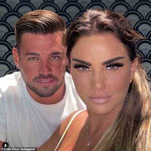 Oh dear: The former glamour model, 43, has allegedly been 'arguing non-stop for months' with the former Love Island star, 32, while he struggles with her drama-filled lifestyle