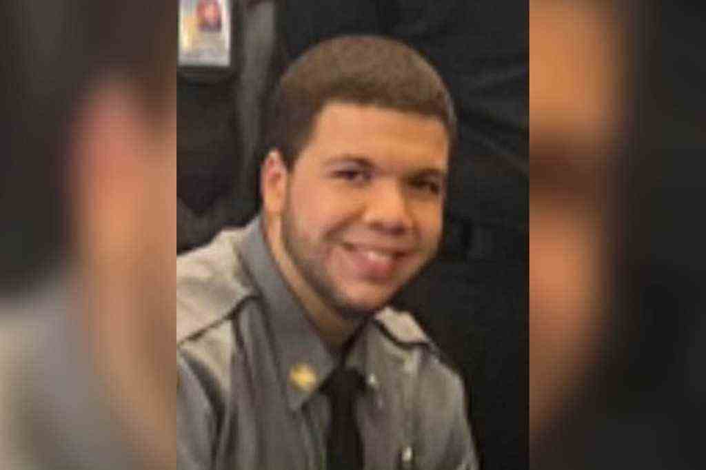 Der Beamte Jason Rivera wurde erschossen, als er am 21. Januar 2022 in Harlem auf einen Anruf wegen häuslicher Störung reagierte.