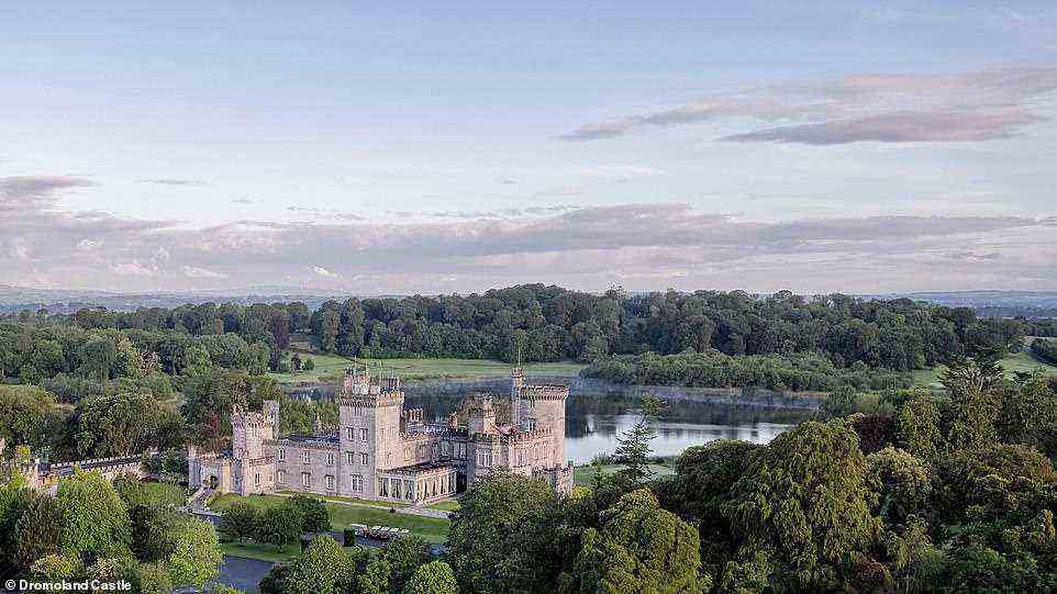 Abercrombie and Kent's tour of the Emerald Isle kicks off at the Dromoland Castle, pictured, in County Clare