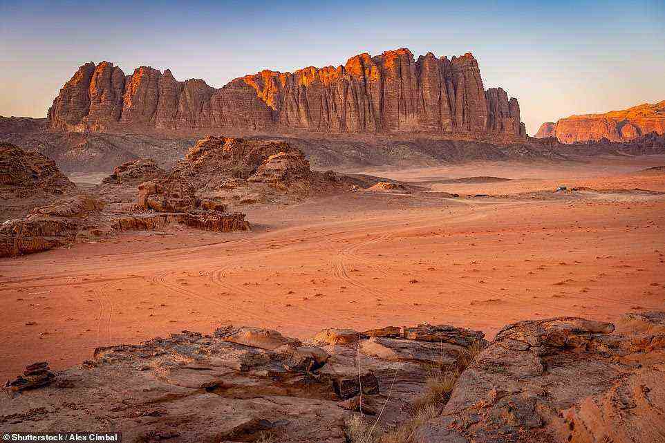 Just You's half-board tour of Jordan takes in attractions such as the valley of Wadi Rum (pictured) and the Citadel of Amman and Jerash
