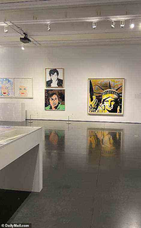 Warhol wonder: The major retrospective features more than 200 the famous artist's works spanning his whole career