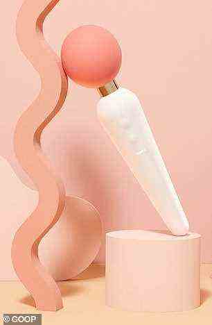 Branding: Paltrow has also included Goop Wellness' stylish vibrators. The Double-Sided Wand retails for $95