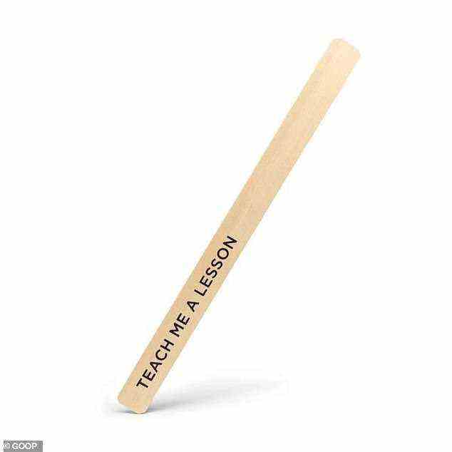 Sold out: There is already a waitlist for Coco de Mer's $20 'Teach Me A Lesson' ruler that is meant for some playful spanking