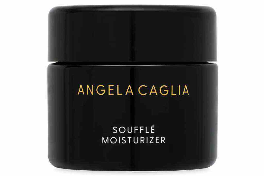 Angela Caglia Souffle Feuchtigkeitscreme;  Anti-Aging-Feuchtigkeitscreme in schwarzer Wanne