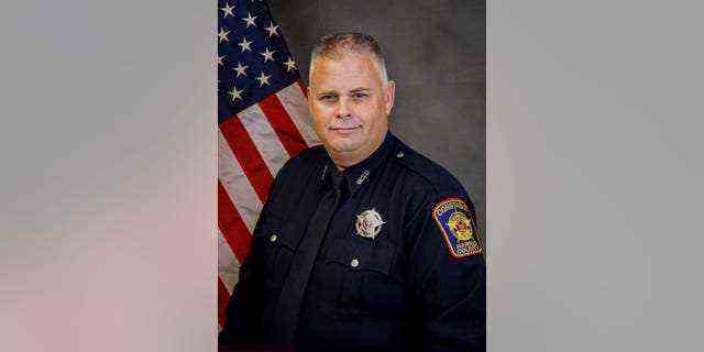 Harris County Cpl.  Charles Galloway wurde bei einer Verkehrskontrolle niedergeschossen. 