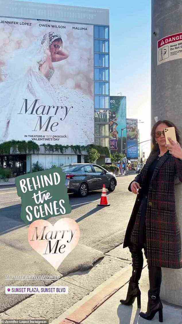 Unglückliche Umstände: Marry Me sollte ursprünglich im Februar letzten Jahres veröffentlicht werden, obwohl sein Debüt durch den Ausbruch der globalen Pandemie verschoben wurde