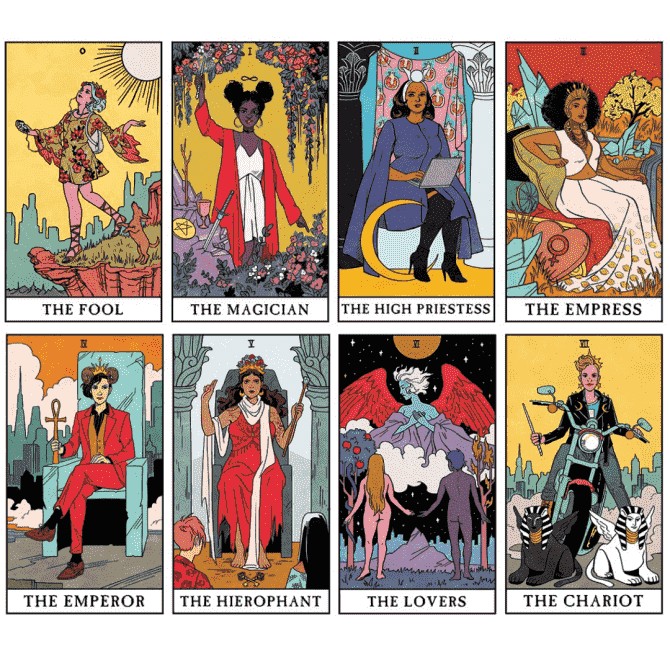 STYLECASTER |  Tarotkarten Das moderne Hexendeck