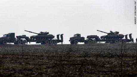 Die USA erwägen mehr militärische Unterstützung für die Ukraine, um Russland zu widerstehen, falls es einmarschiert