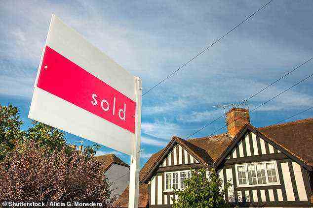 Steigen: Der durchschnittliche Hauspreis in Großbritannien stieg im Jahr bis November 2021 um 25.000 £