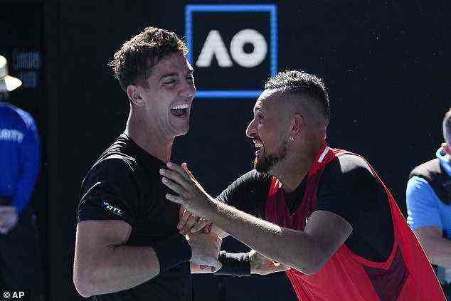 Thanasi Kokkinakis und Nick Kyrgios stehen bei den Australian Open im Doppelfinale der Herren