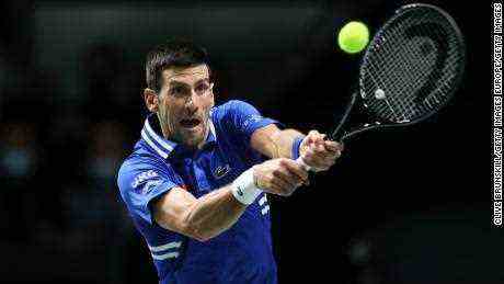 Djokovic reiste nach Melbourne in der Hoffnung, seinen 10. Australian-Open-Titel und seinen 21. Grand-Slam-Titel zu gewinnen. 