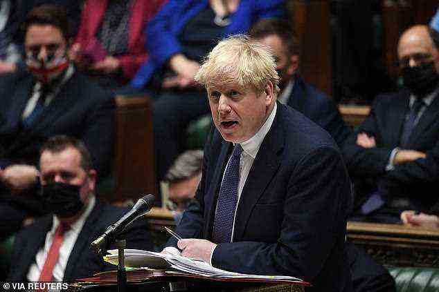Boris Johnson ist zuversichtlich, dass das Land die aktuelle Welle ohne weitere Einschränkungen überstehen kann