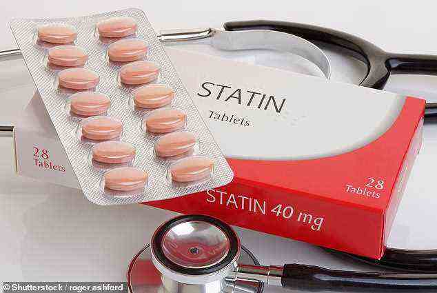 Statine, die von rund acht Millionen Briten eingenommen werden, könnten die Wahrscheinlichkeit von Männern, an Prostatakrebs zu erkranken, verringern.  (Bild einer Bildagentur)