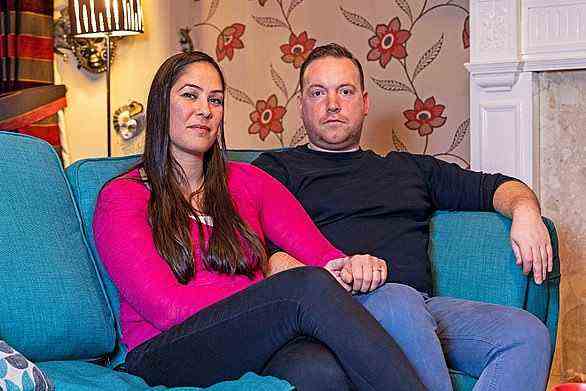 Struggle: Ceza Ouzounian and her fiance Russell Lauder have been searching on-and-off for a two-bedroom flat to buy in Glasgow since the summer of 2020