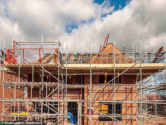 New builds: The Government has committed to building 300,000 new homes a year by the mid-2020s. Yet just 155,950 new properties were finished in England in 2020/2021
