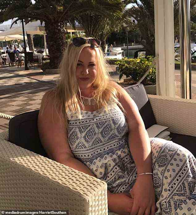 Harriet was hurt by comments strangers would make about her body before losing weight, and heard a whole family laugh at her while on holiday in the Dominican Republic