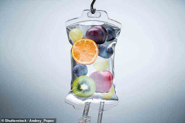 UK health authorities have grown increasingly concerned about the rise of vitamin drip clinics after celebrities touted their use of bags of saline solution, magnesium, calcium, B vitamins, and vitamin C