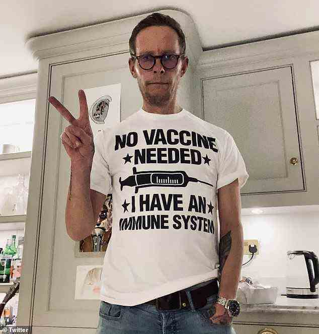 The actor and vaccine sceptic Laurence Fox announced on Twitter last Sunday that he’d tested positive for Covid – or ‘the Omnicold’, as he scornfully called it