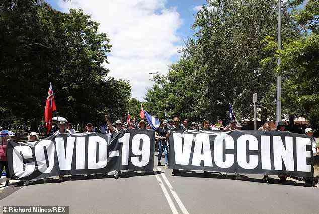 Across the globe there are groups opposed to the mass Coivd-19 vaccination campaign