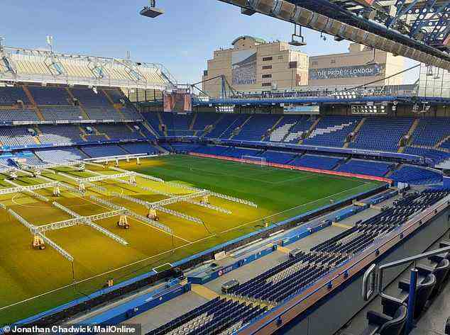 Stamford Bridge im Westen Londons ist das erste Gelände der Premier League, das 5G auf dem gesamten Gelände einführt