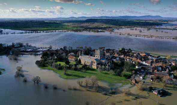 Tewkesbury-Überschwemmungen