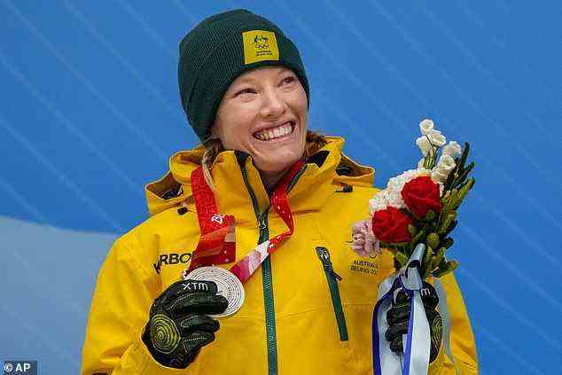 Frau Narracott wird von ihrem Ehemann trainiert, der bei den Olympischen Winterspielen 2018 eine Bronzemedaille gewonnen hat