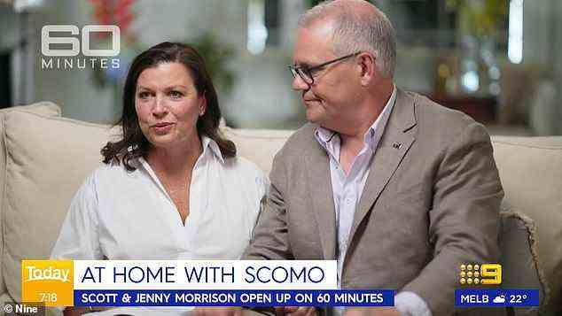 Jenny und Scott Morrison haben in 60 Minutes über verschiedene Sagen gesprochen