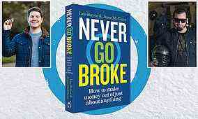 Want to make some extra money? This is Money deputy editor Lee Boyce's book with Jesse McClure, Never Go Broke could help
