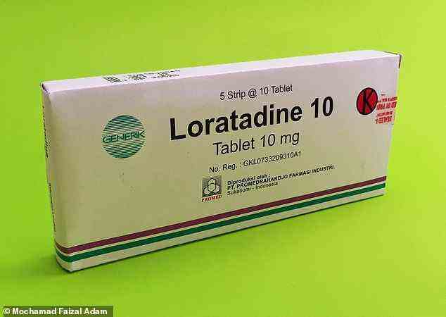 Loratadin, ein Antihistaminikum gegen Allergien, ist eine der Verunreinigungen, die in potenziell schädlichen Konzentrationen gefunden wurden, berichten Forscher (Archivbild)