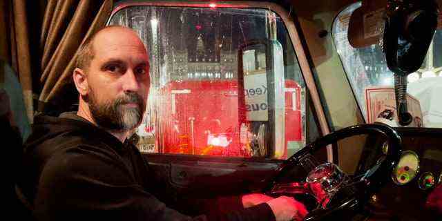 Der kanadische Trucker Jan Groen sagt, er habe keine Pläne, Ottawa zu verlassen