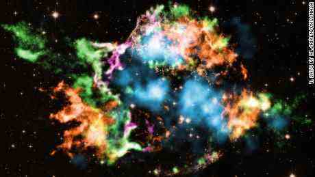 Bei einer Supernova entdeckte Titanblasen könnten helfen, das Rätsel um explodierende Sterne zu lösen