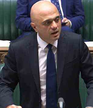 Sajid Javid, the Health Secretary, said all children aged five to 11 in England will be offered Covid vaccines from April as part of learning to live with this virus
