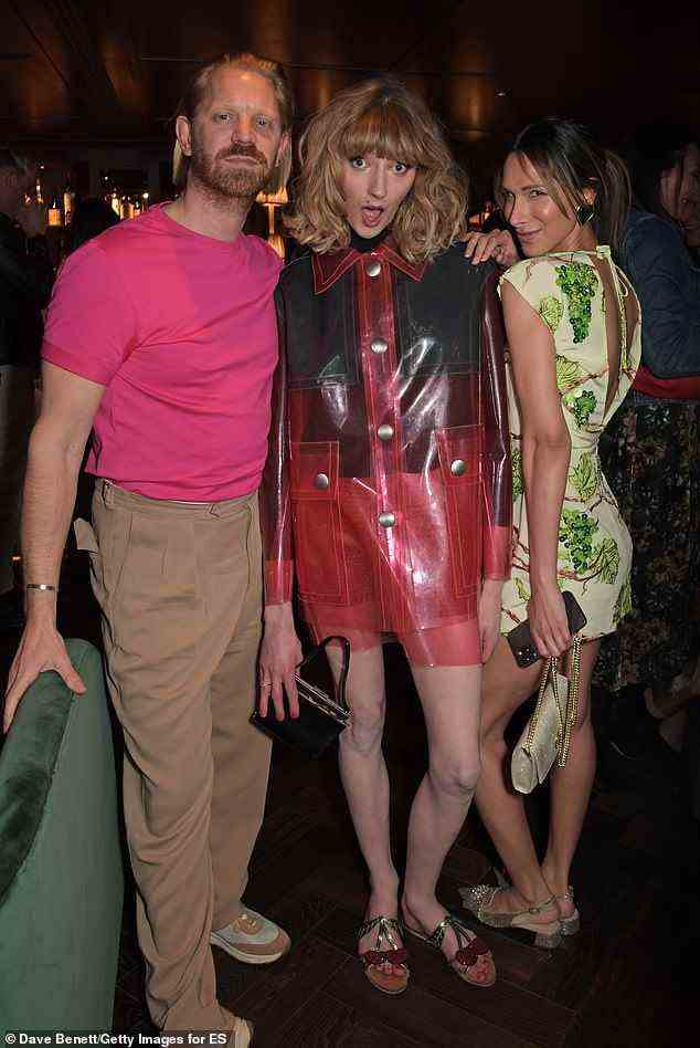 Quirky: Alistair Guy, Josephine Jones and Isabella Charlotta also made an appearance
