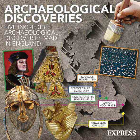 Archäologische Funde in England