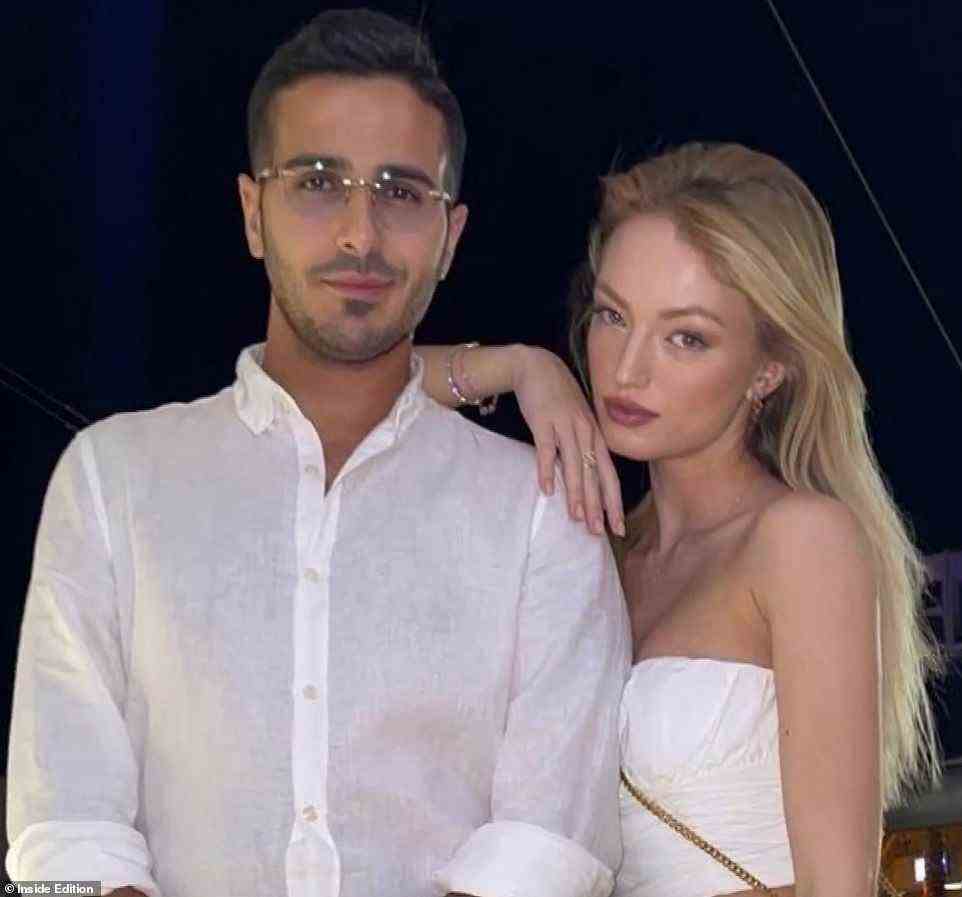 Israeli-born con artist Shimon Heyada Hayut (pictured with his girlfriend) - whose tricks were the focus of an explosive new Netflix documentary - broke his silence during a two-part interview with Inside Edition