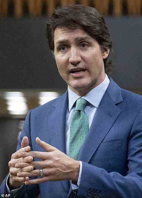 Prime Minister Justin Trudeau has been blasted as an authoritarian for his attempts to stomp out the protests and stop them from being funded