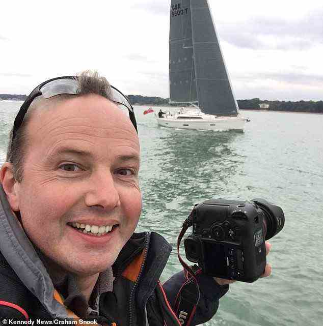 Graham has £30,000-worth of equipment for his photography and spends 'thousands of pounds' on insurance each year, in addition to investing time after each job editing images
