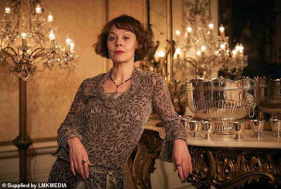 Sorely missed: While the great and good of television and showbiz came out for the event, one person sadly missing was show star Helen McCrory, who sadly passed away last year aged 52 following a secret battle with cancer