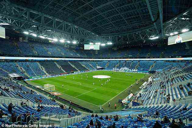 The 65,000-capacity Gazprom Arena was due to host this season's showpiece event
