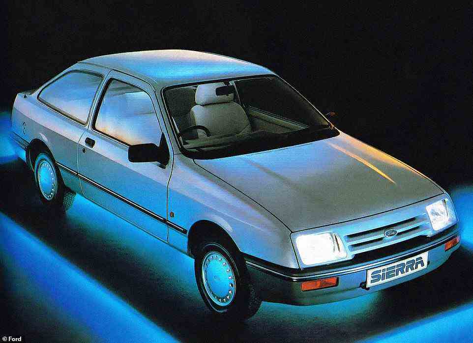 Despite polarising opinion when it was unveiled, the Sierra eventually proved to be a sales success for Ford