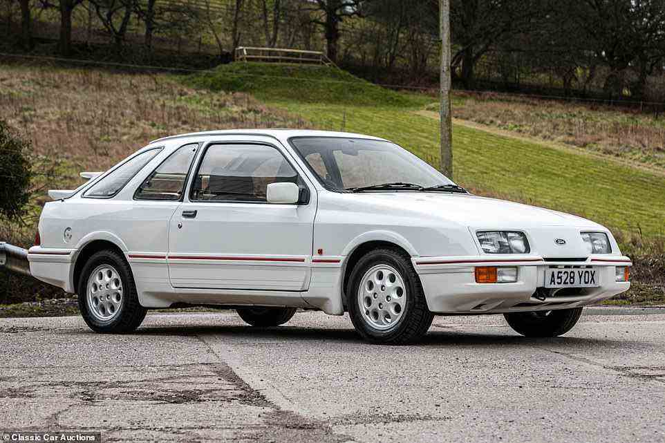 The XR4i had a 2.8-litre naturally-aspirated V6 petrol engine producing 148bhp. It could accelerate from 0-60mph in just over 8 seconds and had a top speed of 131mph