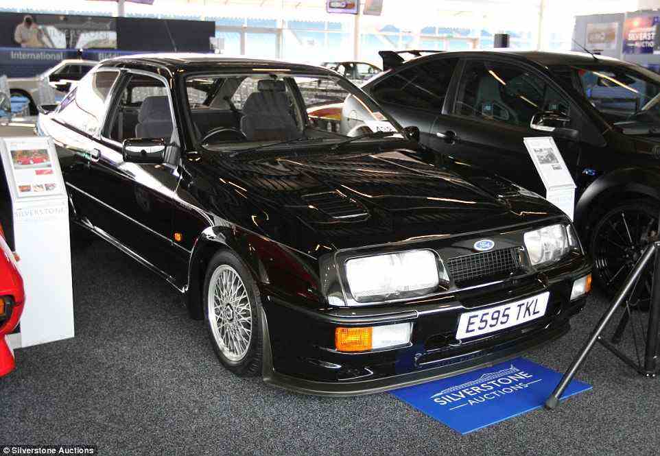 The record-holding low-mileage Ford Sierra RS500 Cosworth was sold at the Silverstone Auctions sale at the Silverstone Classic event at - you guessed it - Silverstone in August 2017